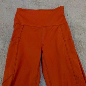 Orange American eagle leggings size XS